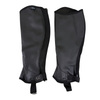 Saxon Equileather Half Chaps in Black