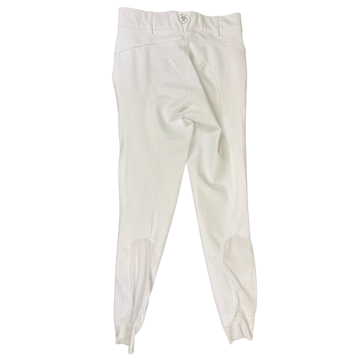 Ariat 'Allure' Knee Patch Breeches in White