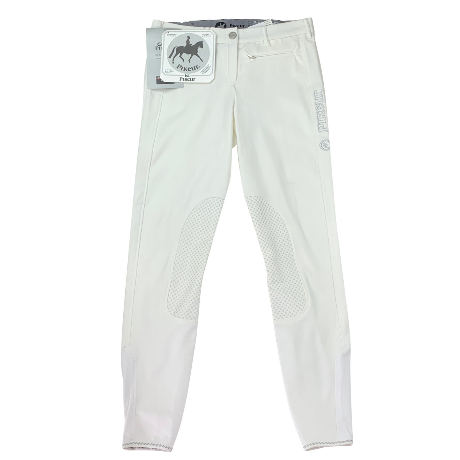 Pikeur 'Prisca' Grip Breeches in White