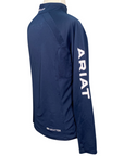 Ariat TEK Heat Series 1/4 Zip Long Sleeve Shirt in Team Navy