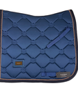 Equestrian Stockholm Dressage Saddle Pad in Monaco Blue
