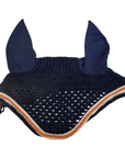 Cristina Sport Handmade American Fly Veil in Navy/White/Orange