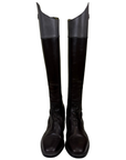 Tucci Time 'Everytime Galileo' Custom Tall Field Boots in Brown/Grey