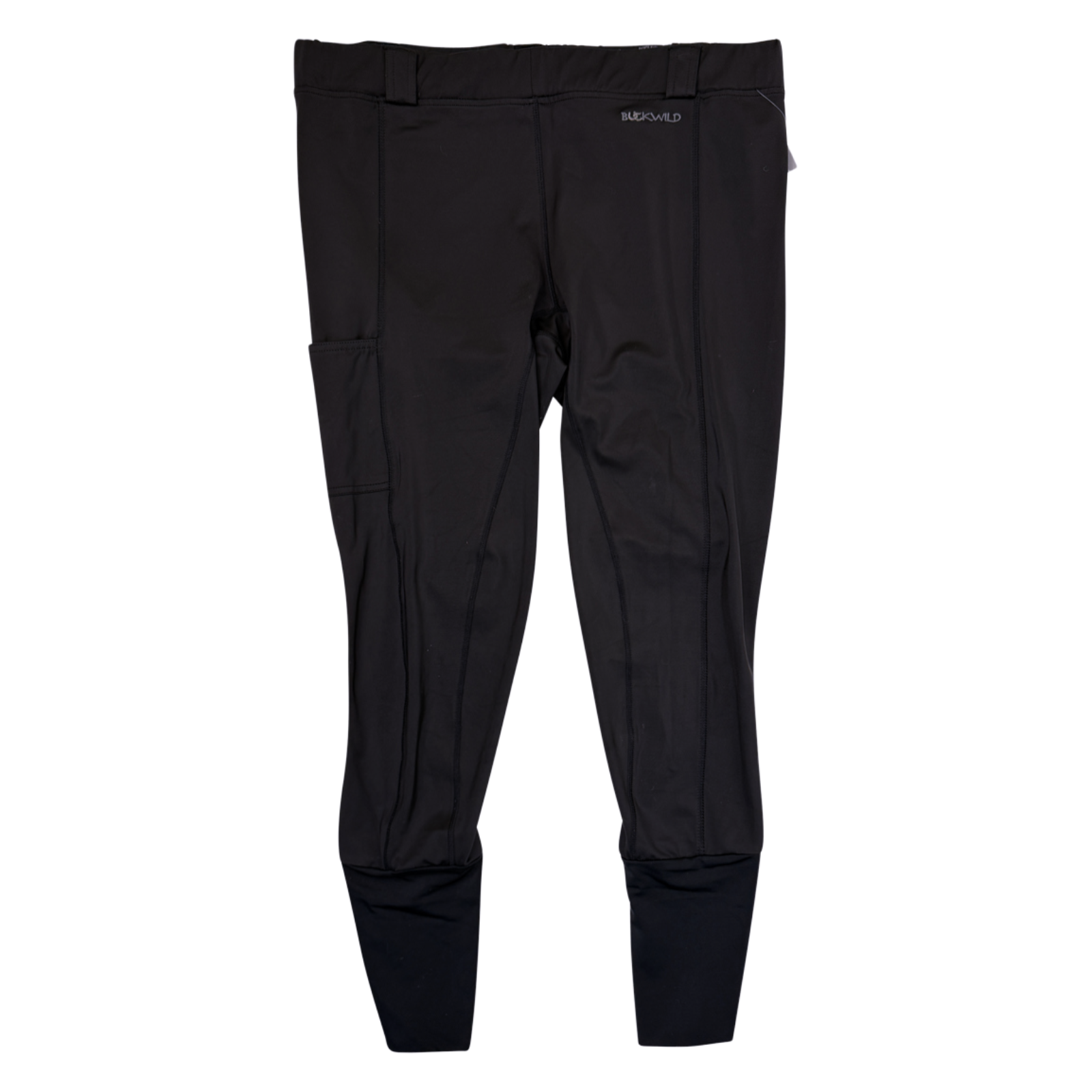 BuckWild Full Seat Riding Tights in Black