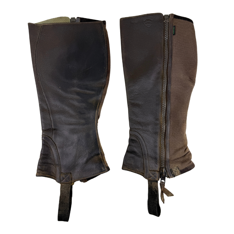 Ariat 'Breeze' Washable Half Chaps in Brown