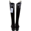Tucci Time 'Everytime Galileo' Custom Tall Field Boots in Brown/Grey
