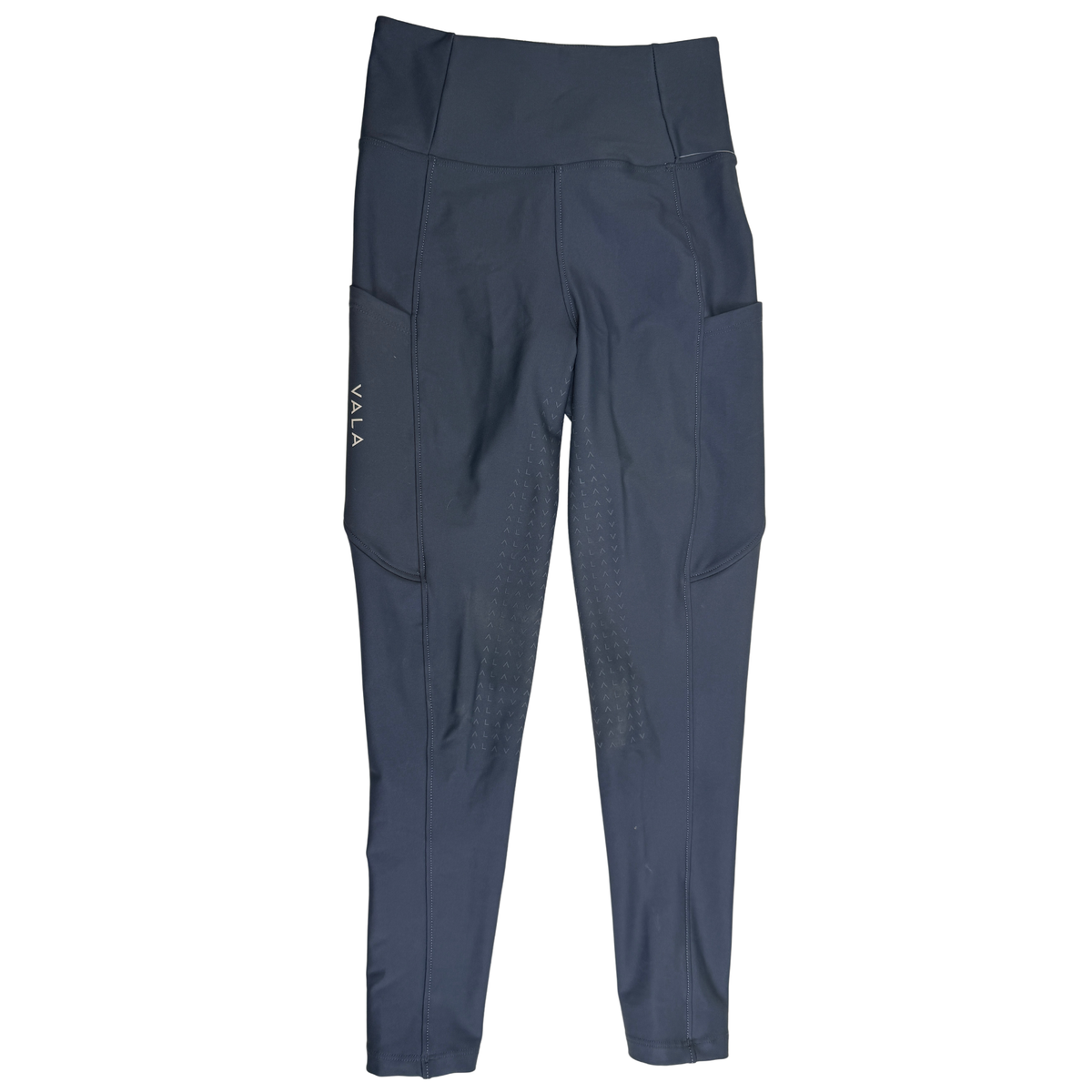 Vala Active Everyday Riding Full Seat Leggings in Smoke Grey