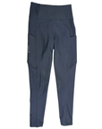 Vala Active Everyday Riding Full Seat Leggings in Smoke Grey