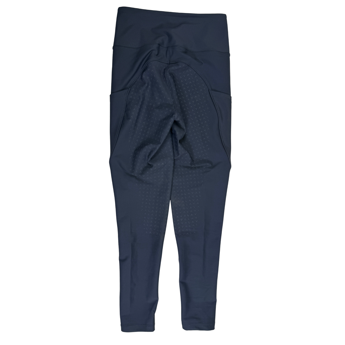 Vala Active Everyday Riding Full Seat Leggings in Smoke Grey