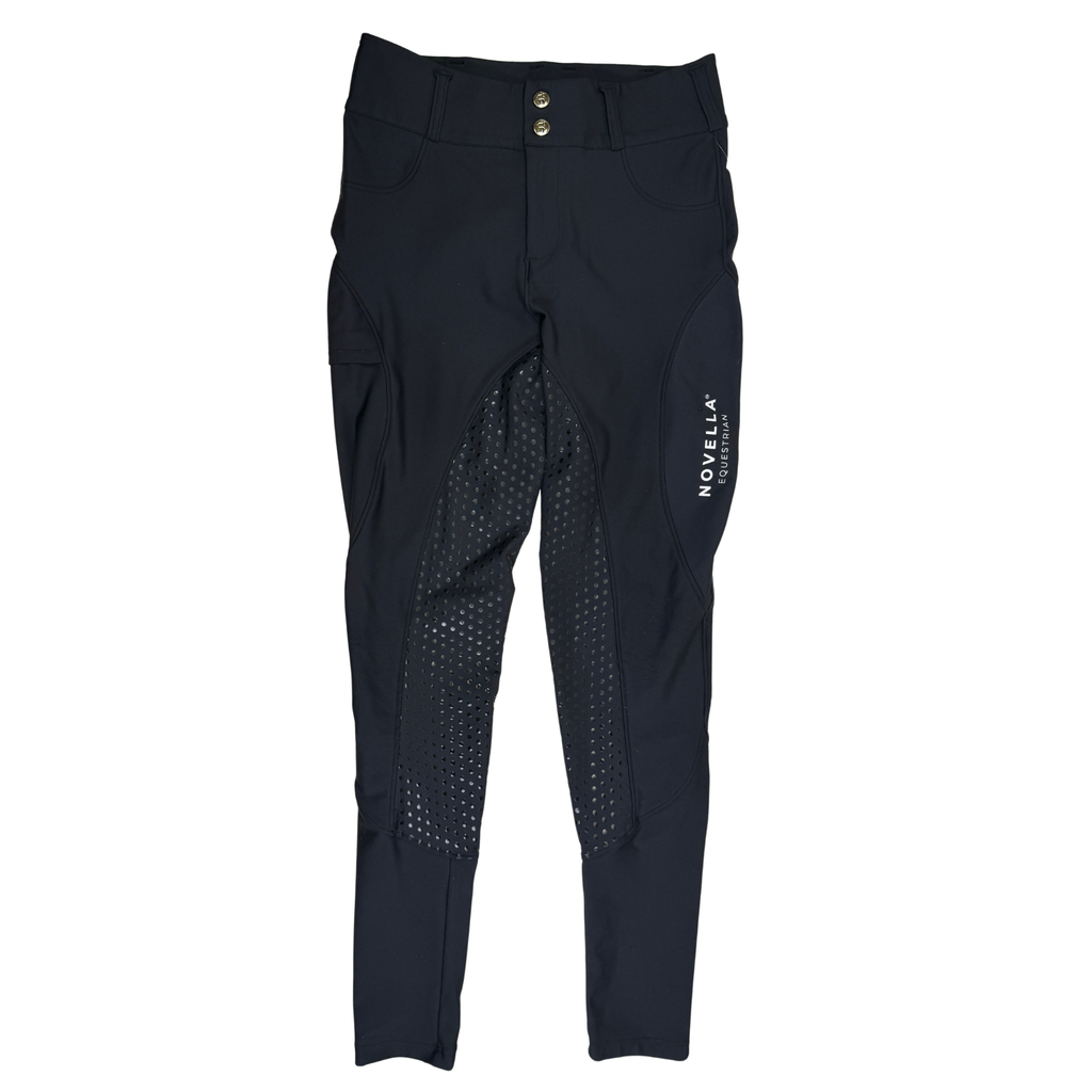 Novella Equestrian 'The Always Fits' Full Seat Breech in Black