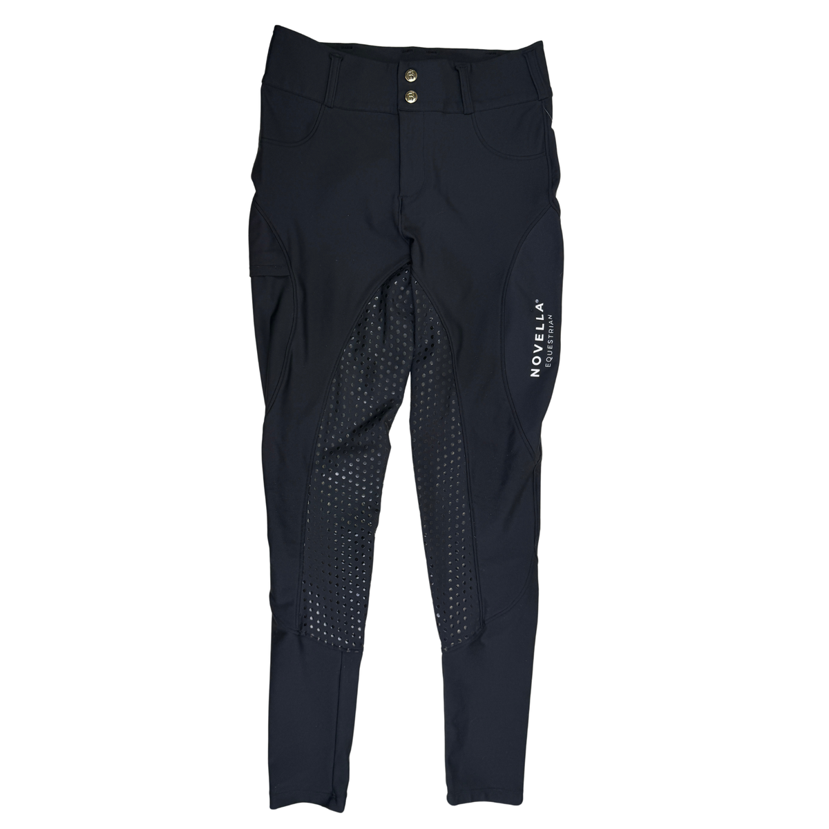 Novella Equestrian 'The Always Fits' Full Seat Breech in Black
