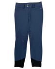 RJ Classics 'Harper' Knee Patch Breeches in Denim Blue