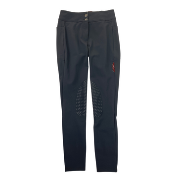 Front of Animo 'Niuport' Knee Grip Breeches in Dolphin