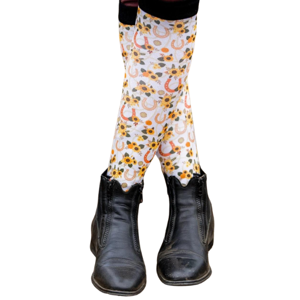 Dreamers & Schemers Boot Socks in Sun Flower Youth - One Size