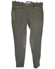 Kingsland Knee Patch Breeches in Olive Green