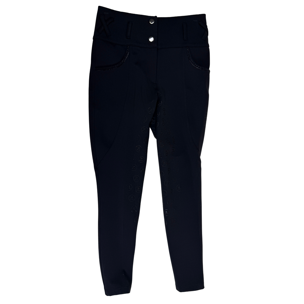 JNK Collective 'Diamond Luxe' Breeches in Black