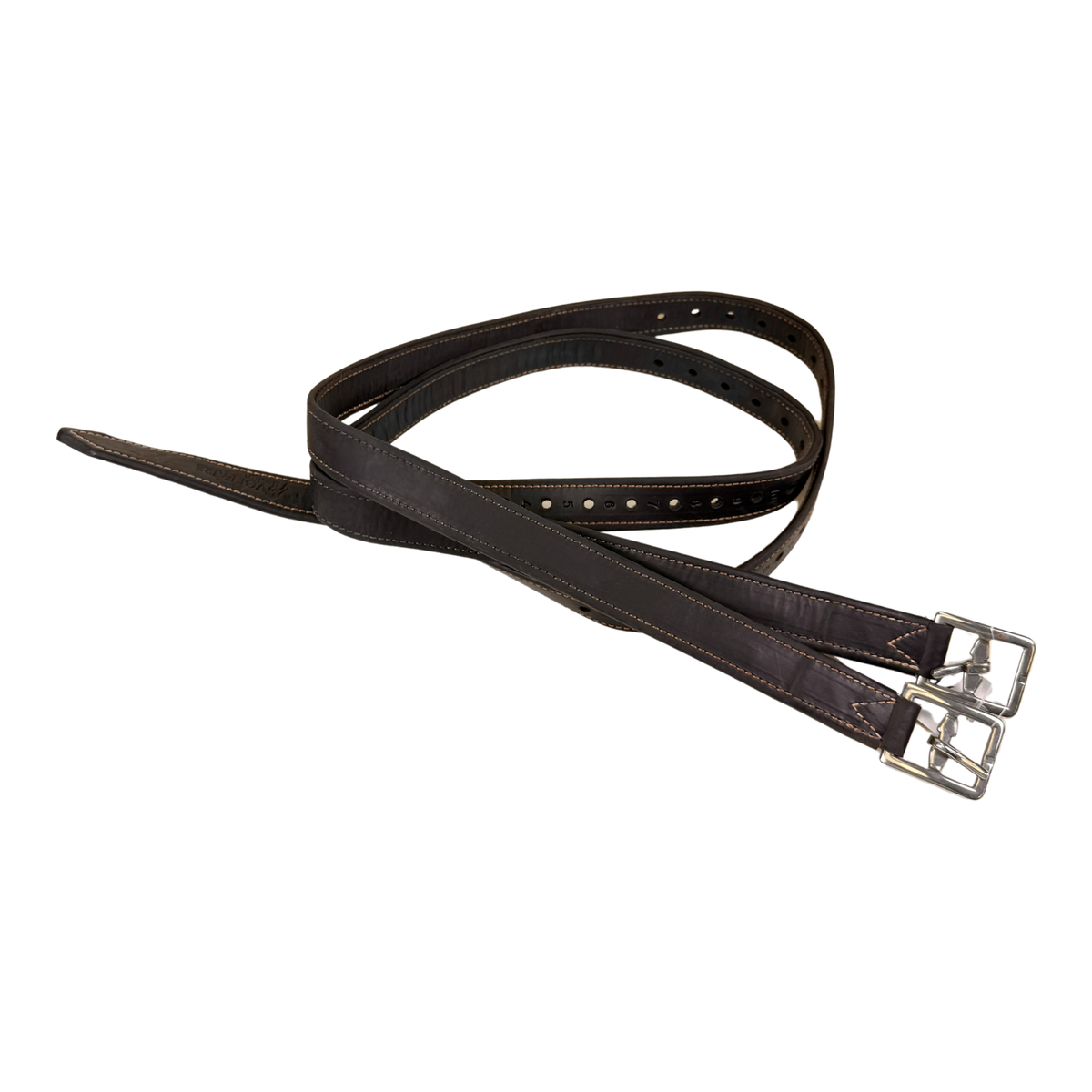 Voltaire Design Stirrup Leathers in Brown