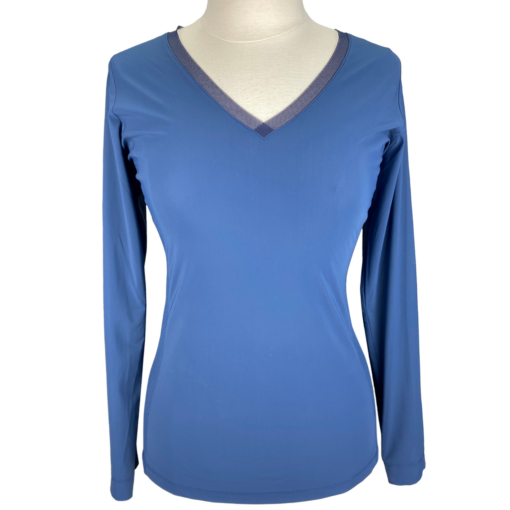 CALLIDAE The Tech V Neck in Navy