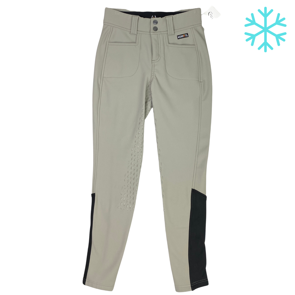Kerrits 3-Season Tailored Knee Grip Breeches in Tan