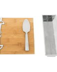 Arthur Court Equestrian Bamboo Cheese Set