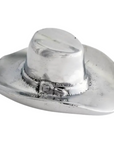 Arthur Court Cowboy Hat Bottle Opener in Silver