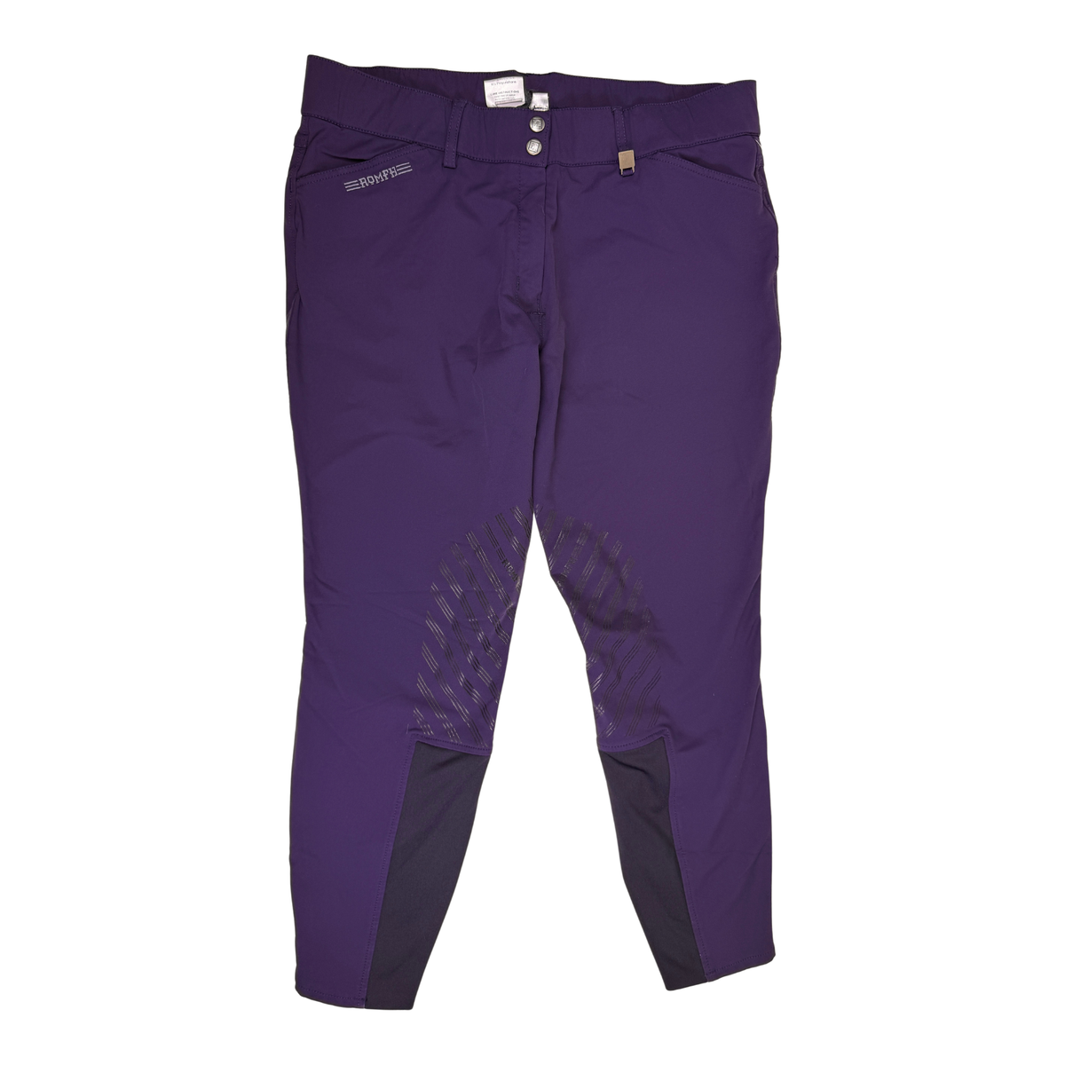 Romfh 'Sarafina' Knee Patch Breeches in Royal Purple