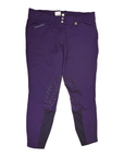Romfh 'Sarafina' Knee Patch Breeches in Royal Purple