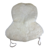 Dover Saddlery Sheepskin Half Pad in White