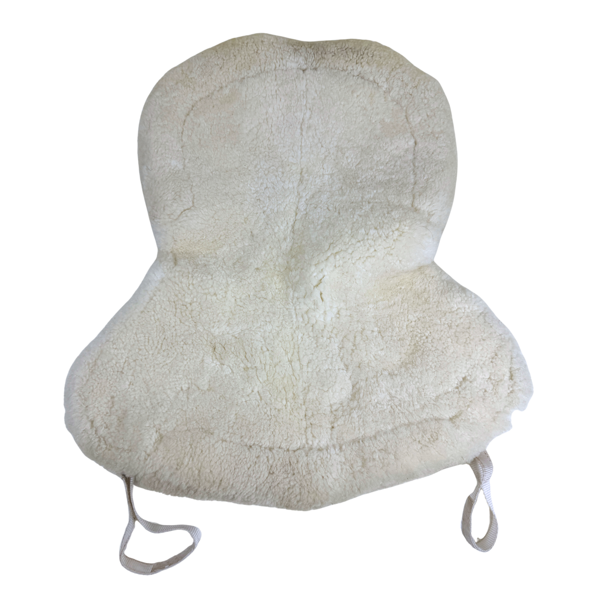 Dover Saddlery Sheepskin Half Pad in White