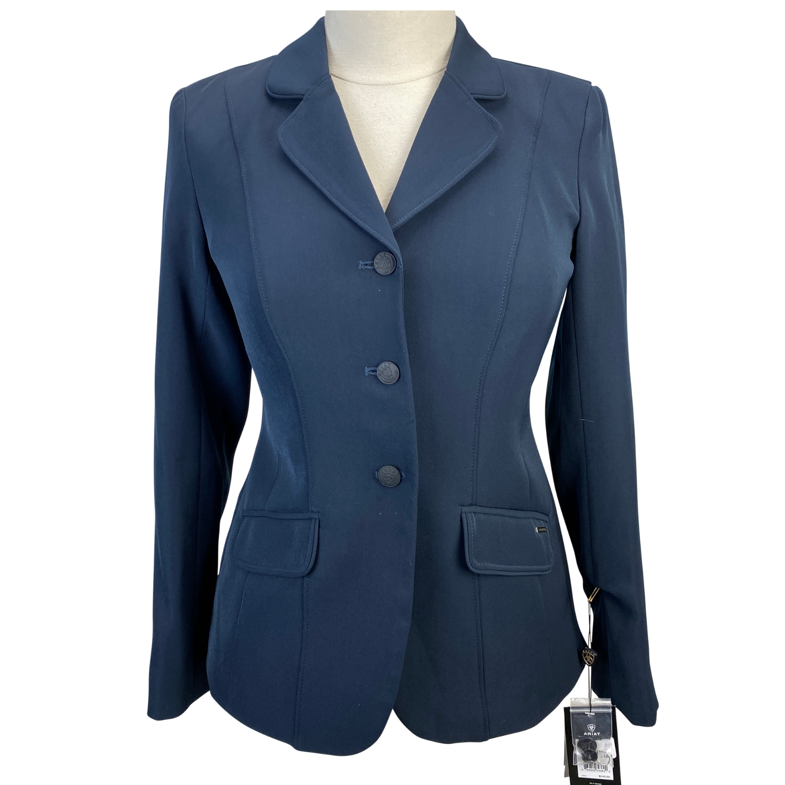 Ariat 'Heritage' Show Coat in Navy - Women's 6L