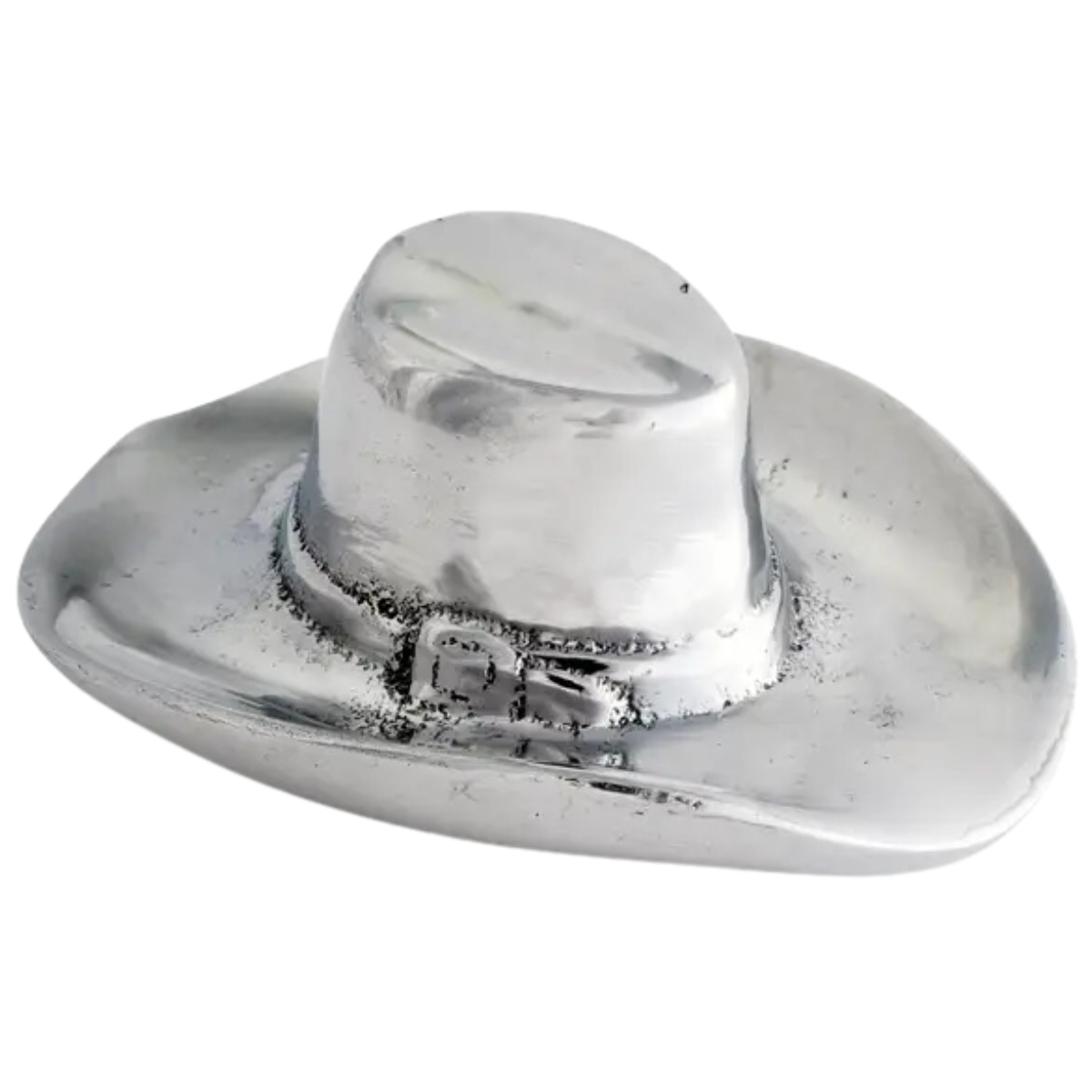 Arthur Court Cowboy Hat Bottle Opener in Silver