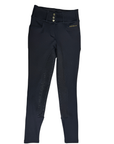Novella Equestrian 'The Smooth Fit' Full Seat Breeches in Black Denim