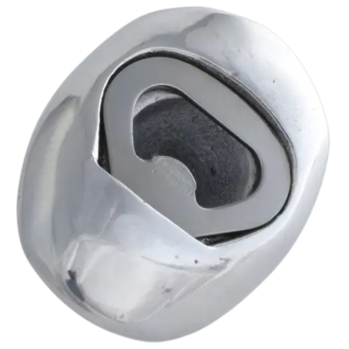 Arthur Court Cowboy Hat Bottle Opener in Silver