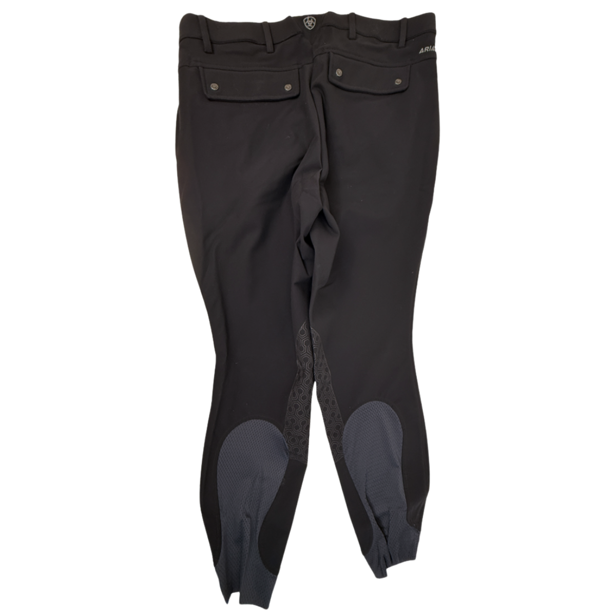 Ariat Men's 'Tri Factor' Grip Knee Patch Breech in Black