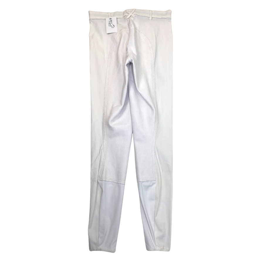 Back of Pikeur 'Laguna' Full Seat Breeches in White