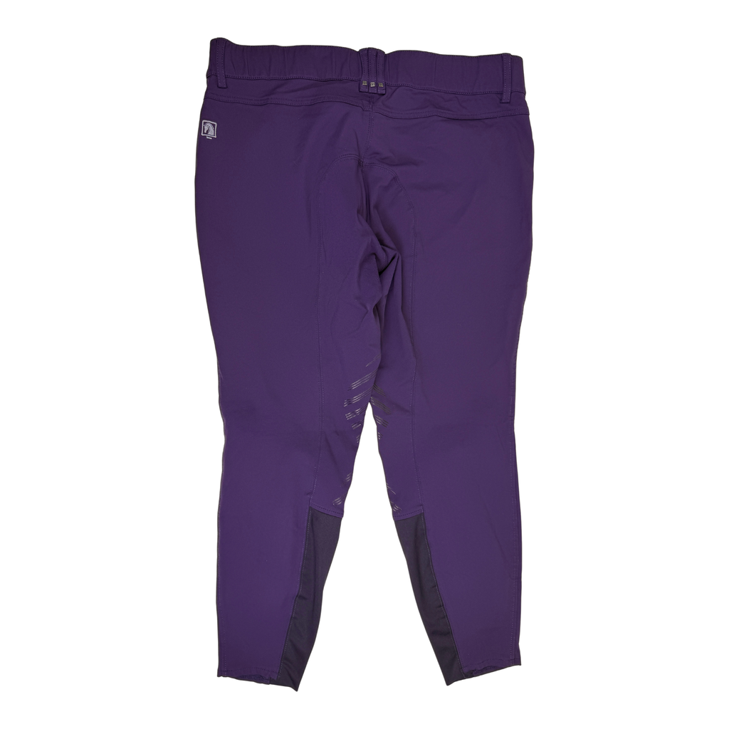 Romfh 'Sarafina' Knee Patch Breeches in Royal Purple