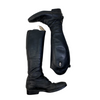 Side of DeNiro Tricolore Amabile Pro Field Boots in Black