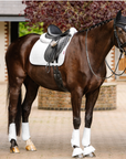 LeMieux Suede Dressage Pad in White