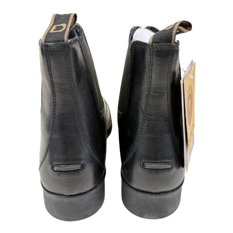 Dublin Foundation Zip Paddock Boots in Black