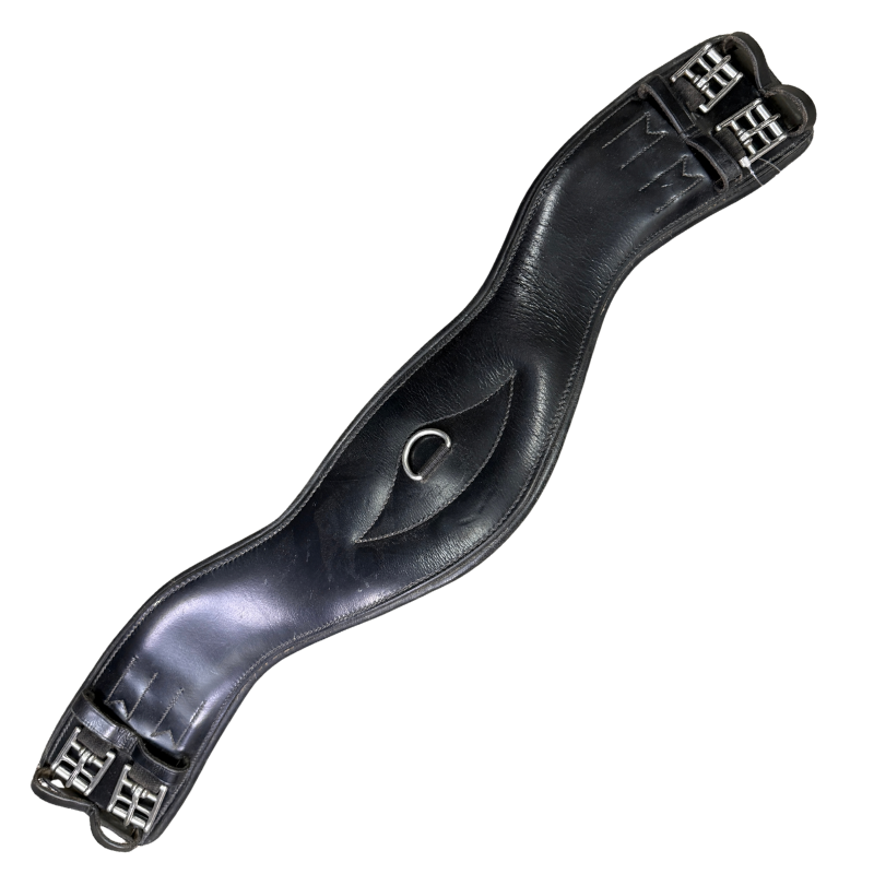 Total Saddle Fit Shoulder Relief Short Girth in Black - 28"