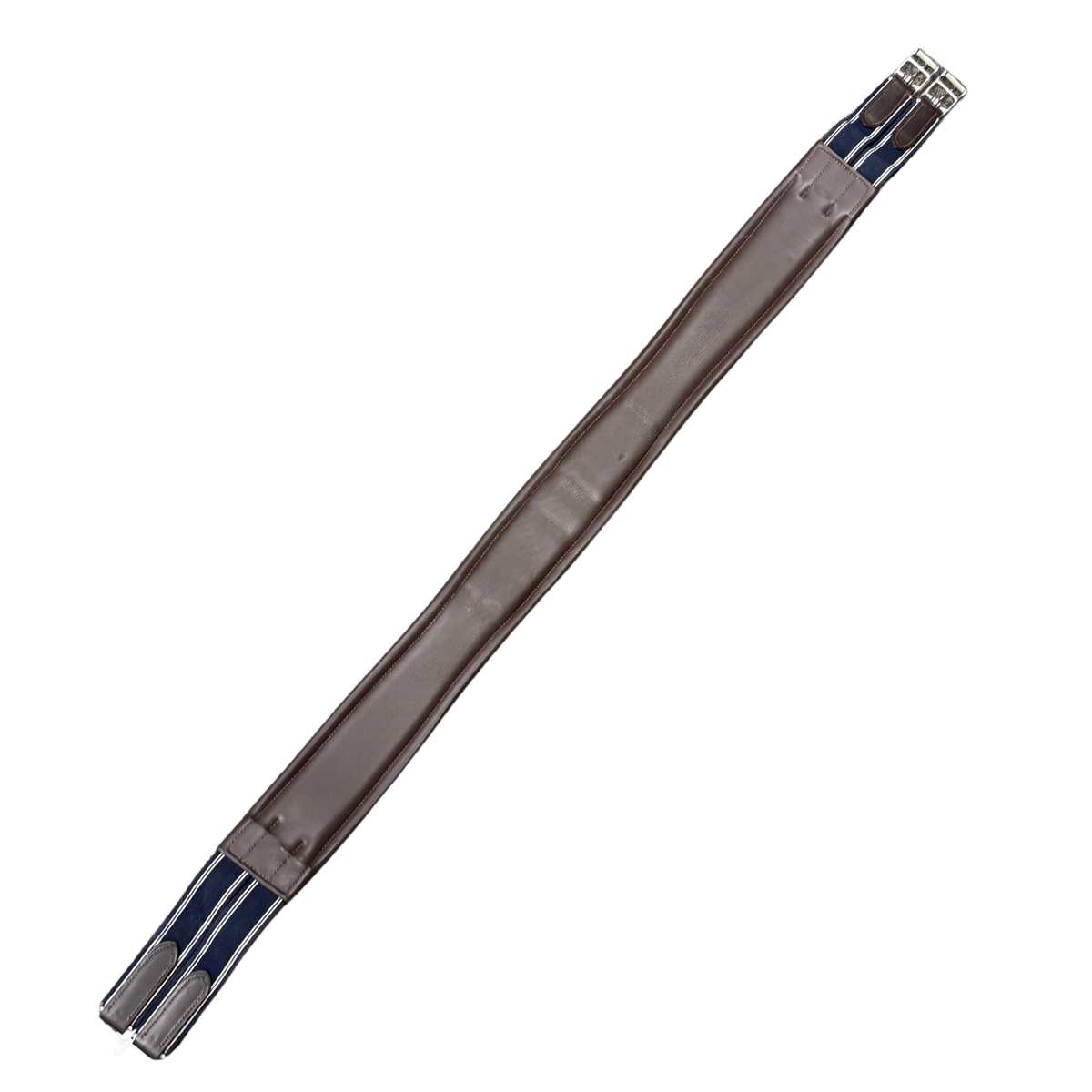 Dover Saddlery Padded Leather Girth in Brown