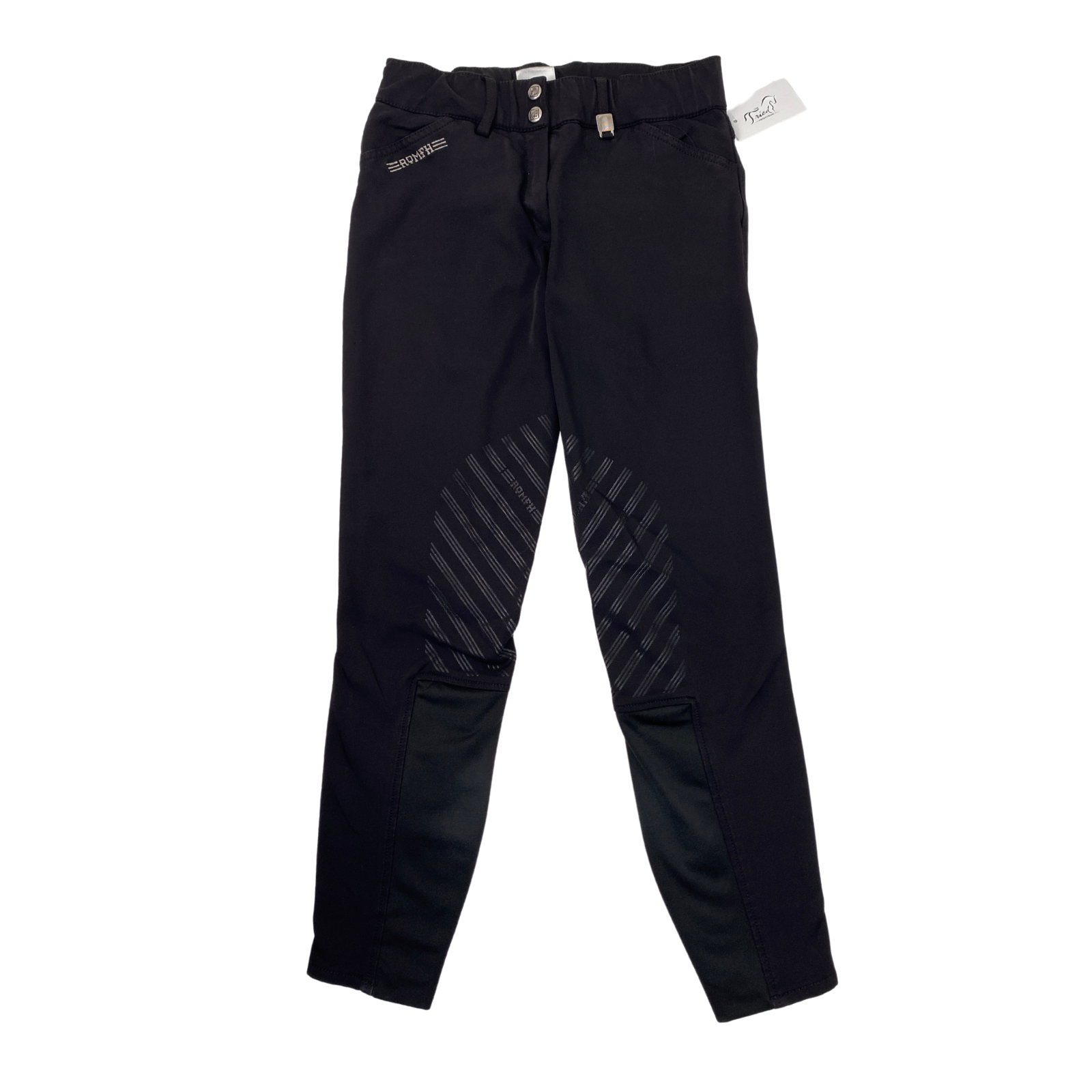 Romfh 'Sarafina' Knee Grip Breeches in Black - Women's 26