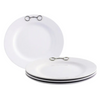 Arthur Court Equestrian Bit Melamine Lunch Plates