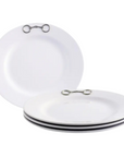 Arthur Court Equestrian Bit Melamine Lunch Plates