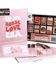 Hunt Seat Co. Retro Equestrian Valentines Postcards