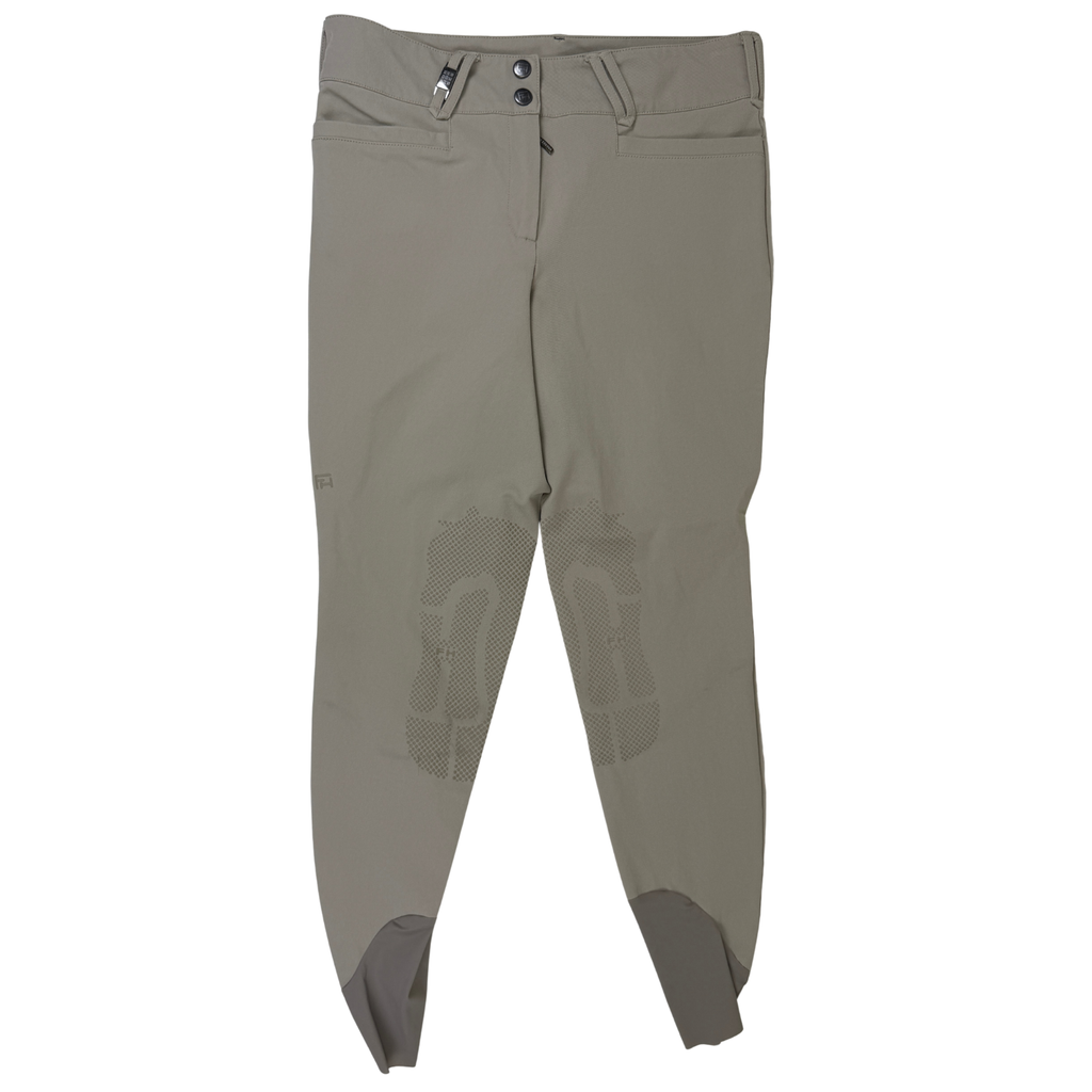 For Horses Knee Patch Breech in Tan
