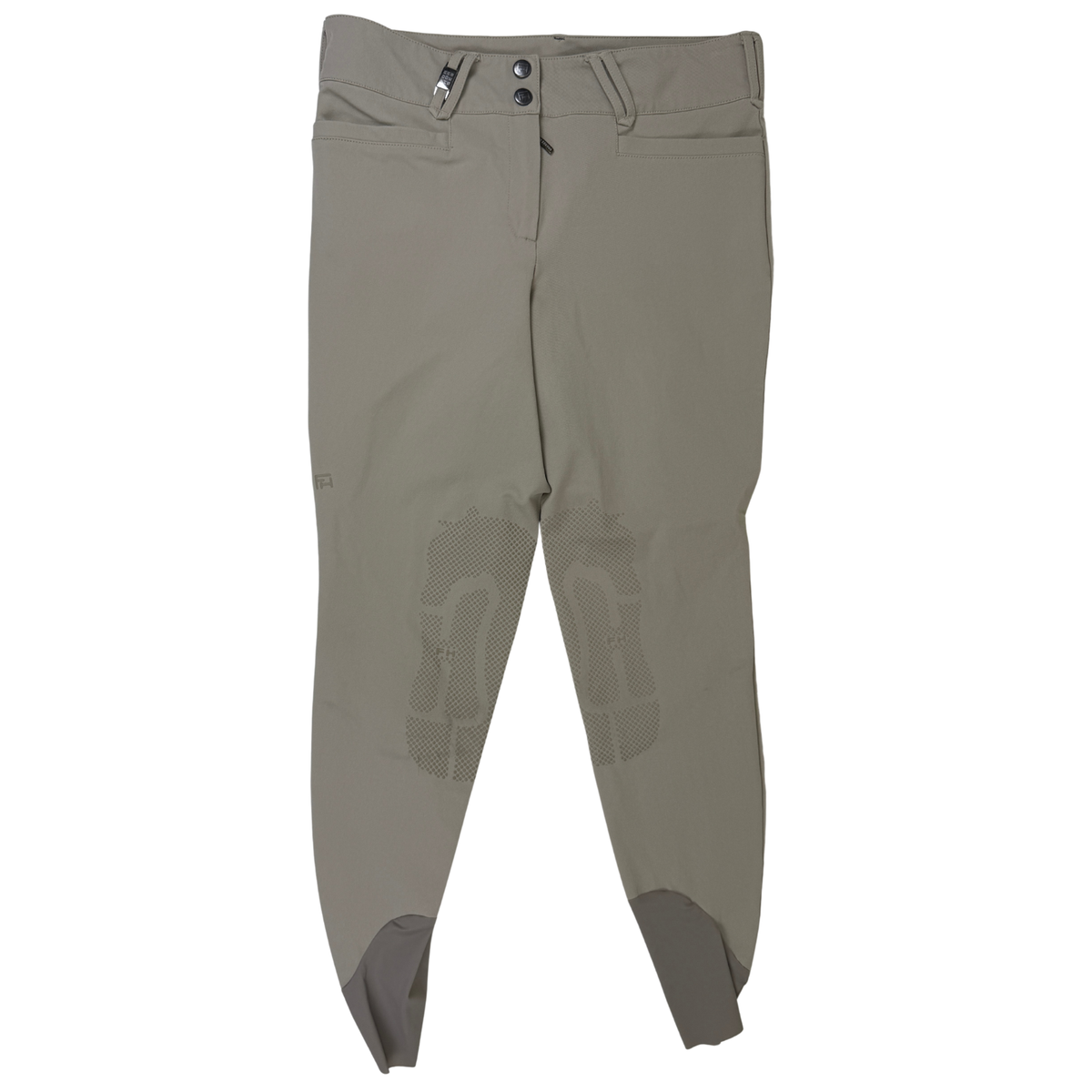 For Horses Knee Patch Breech in Tan