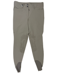 For Horses Knee Patch Breech in Tan