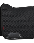 LeMieux 'Crystal' Suede Dressage Pad in Black