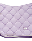 Equestrian Stockholm Dressage Saddle Pad in Lavender - Full